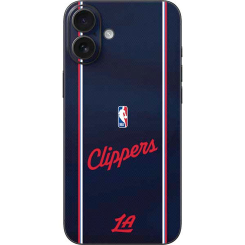 NBA LA Clippers Jersey iPhone 16 Plus Skin